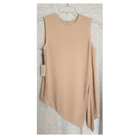 NWT Aritzia Babaton HOPKINS Blouse - Pink Prima - Picture 2 of 8